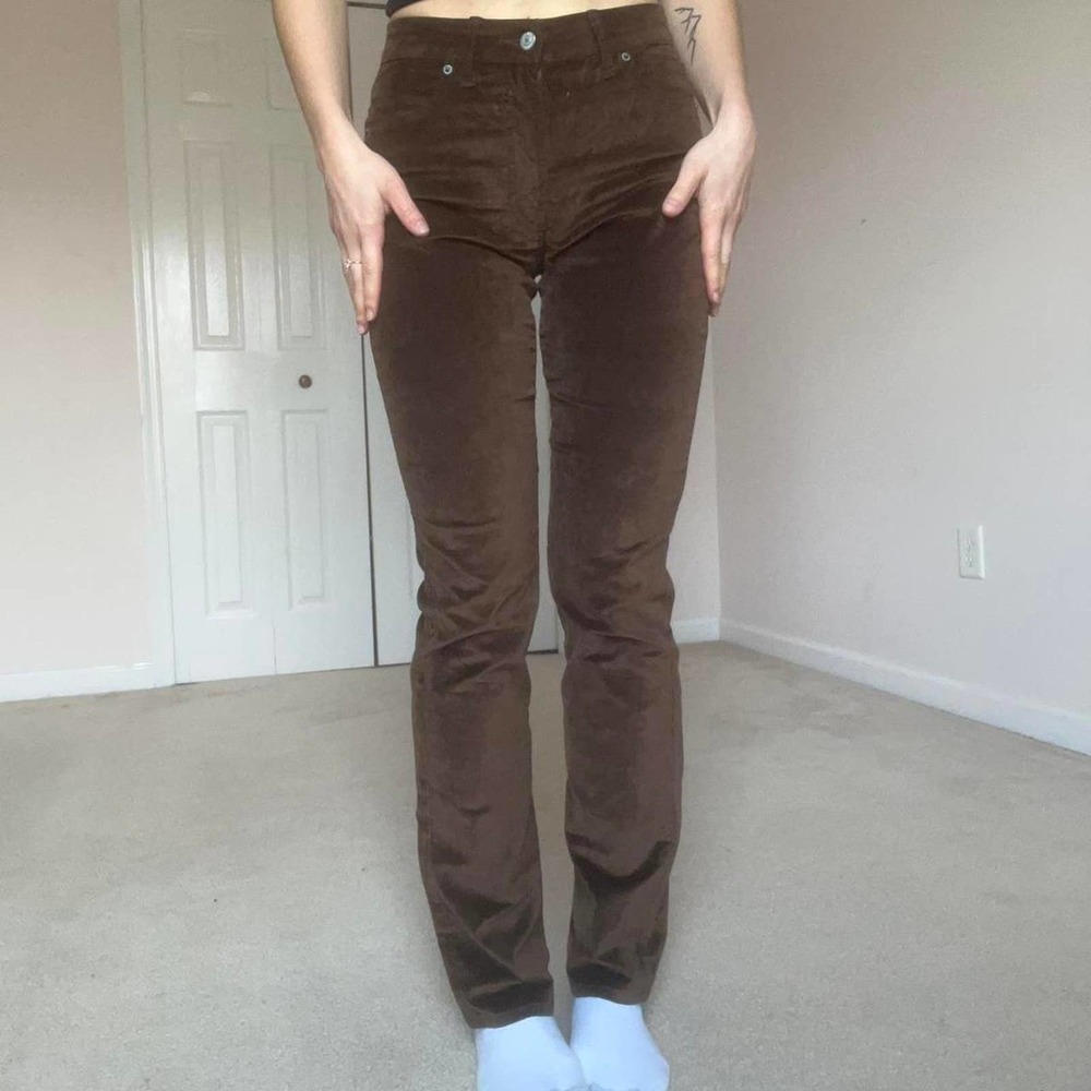 Beautiful soft velvety brown pants